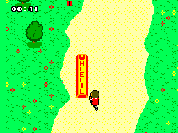 Alex Kidd BMX Trial (Japan) In game screenshot